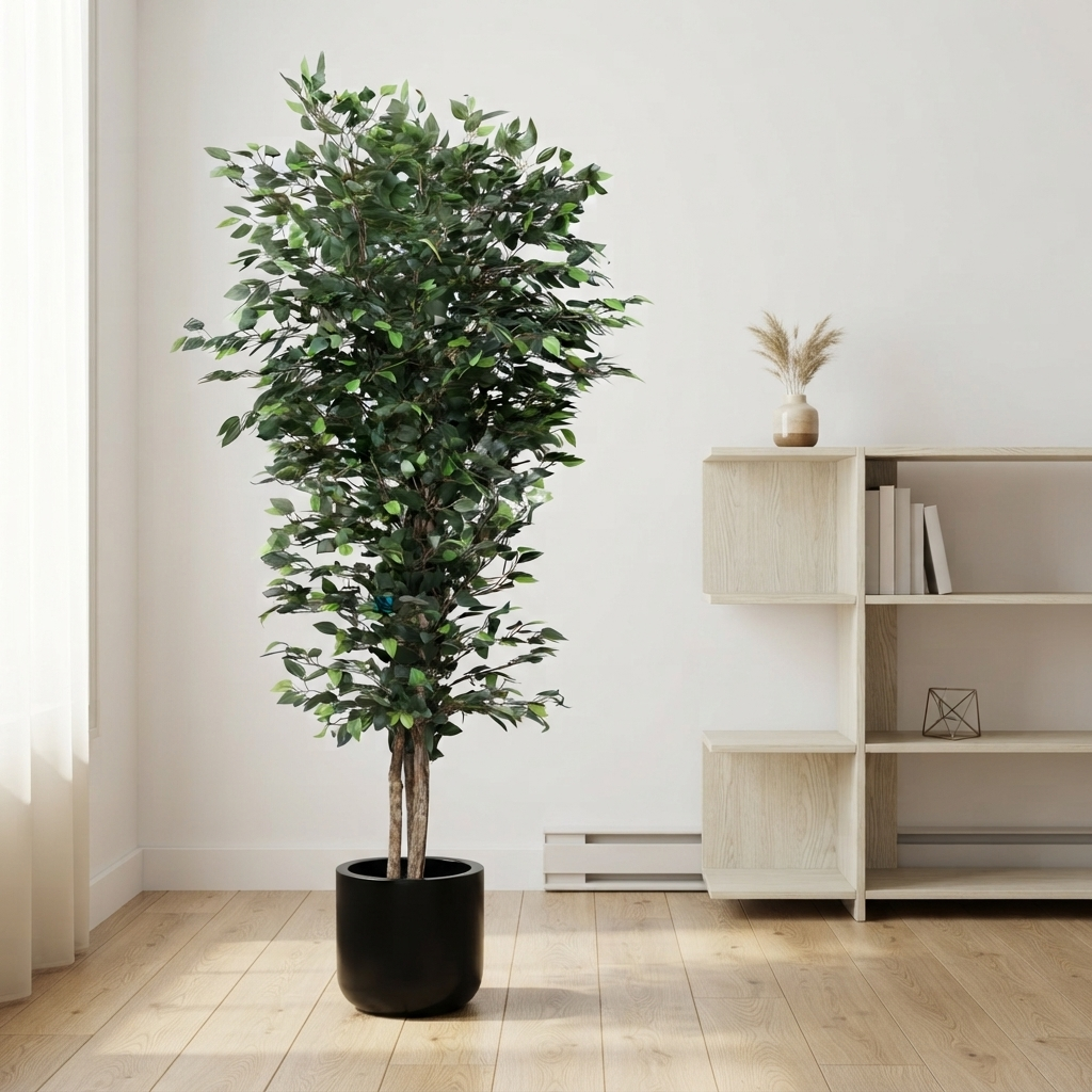 Artificial Ficus Tree 4 ft with Planter