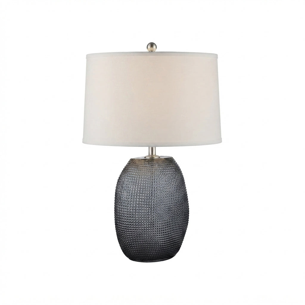 Charcoal Metal Table Lamp – Modern Decorative Lighting